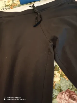 Pantaloni Cotone Blu Scuro Taglia XL