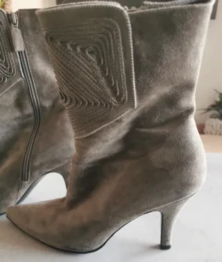 Botines Ante Gris Martinelli Talla 37