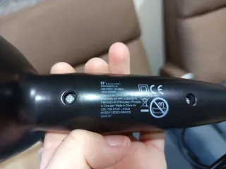 Secador de pelo NALK&REY negro y rosa