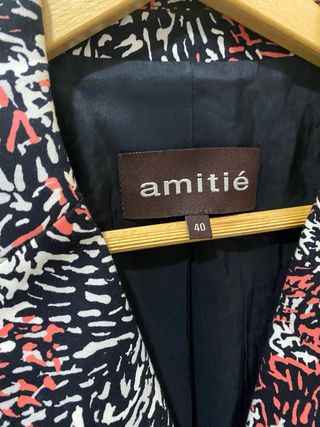 Chaqueta AMITIE estampado M