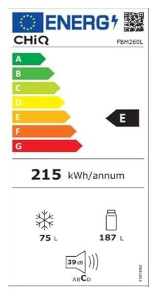 Nevera Combo negra mediana 1 año de uso