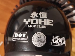 Casco Moto Predator Negro