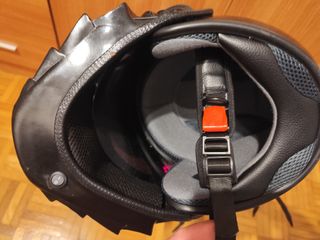 Casco Moto Predator Negro