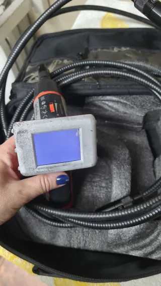 Cámara de inspección para tuberías