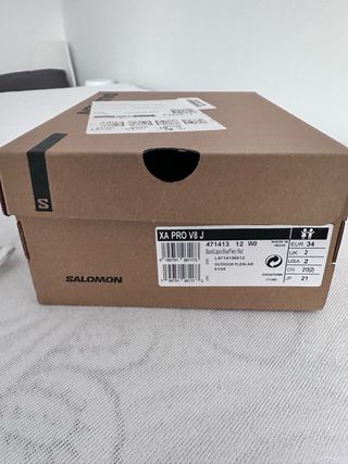 Salomon XA Pro V8 Niños Trail Running NUEVAS