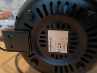 Freidora Mellerware 1.5L Negra