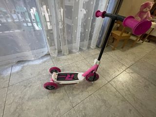 Patinete Rider 3 ruedas rosa