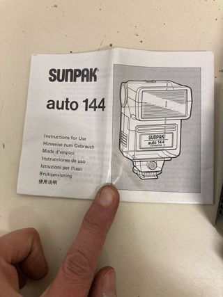 Flash Sunpak auto 144
