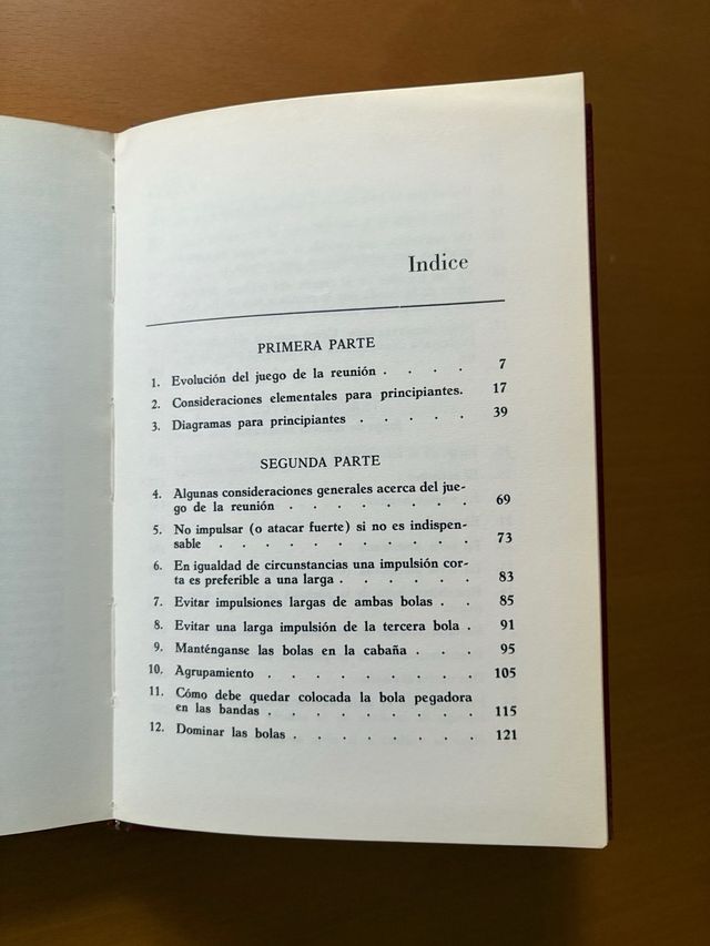 Billar: Técnica de la Reunión M. Daly