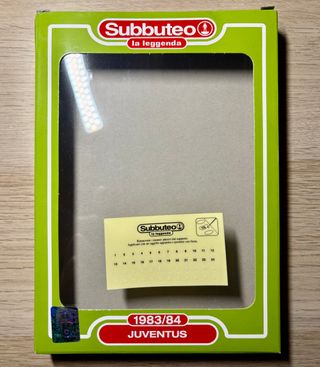Subbuteo La Leggenda Team Squadra Juventus 1983/84