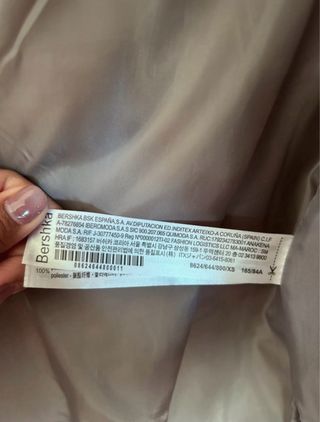 Chaleco Bershka Negro