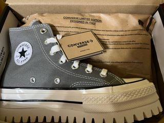 Zapatillas Converse Plataforma Grises