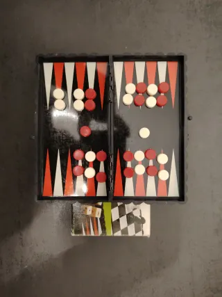 Gioco da tavolo Chess & Checker Backgammon