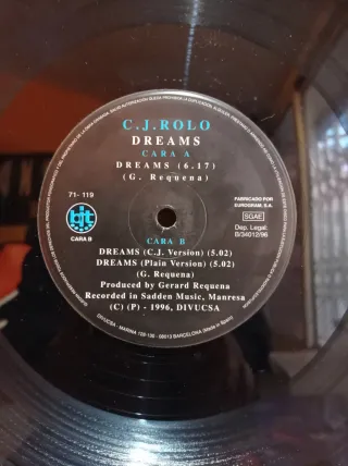 Vinilo makina remember