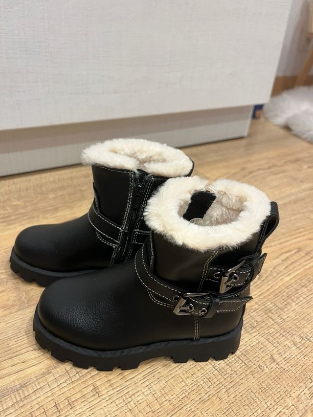 Botas Zara niña forradas