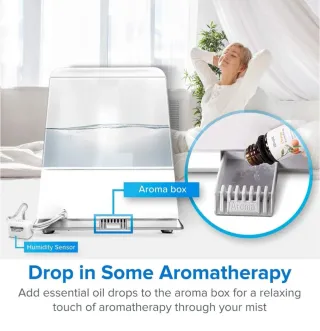 Humidificador Levoit 5.5L Blanco