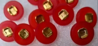 Lote 15 botones- 9 colores