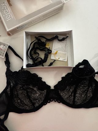 Sujetador Lejaby Negro Encaje