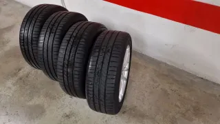 Llantas 16'' BMW F20 con neumáticos Michelín.