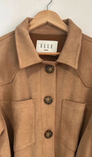 Abrigo ELLE Marrón Talla L