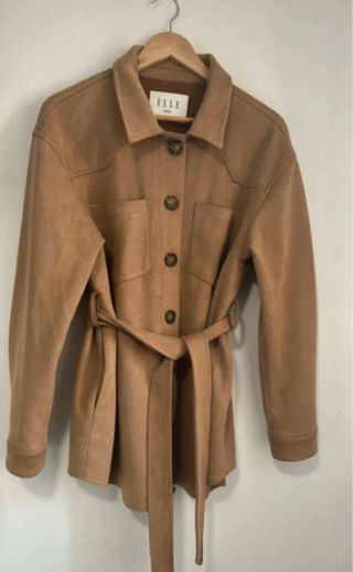 Abrigo ELLE Marrón Talla L