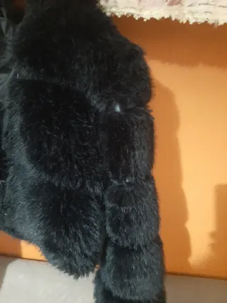 Pelliccia donna nera