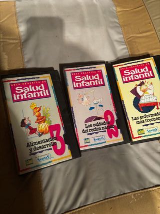 Lote 3 VHS Guía Práctica Salud Infantil