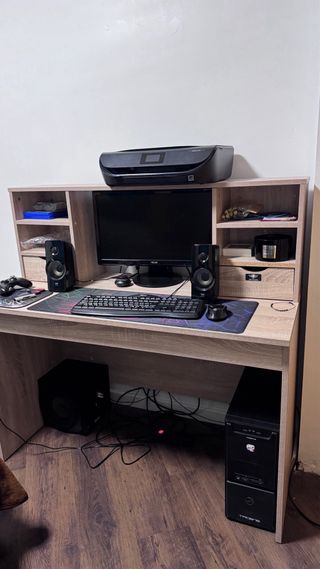 Ordenador Sobremesa Completo Negro/Marrón