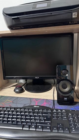 Ordenador Sobremesa Completo Negro/Marrón