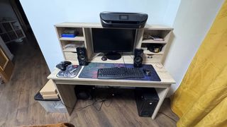 Ordenador Sobremesa Completo Negro/Marrón