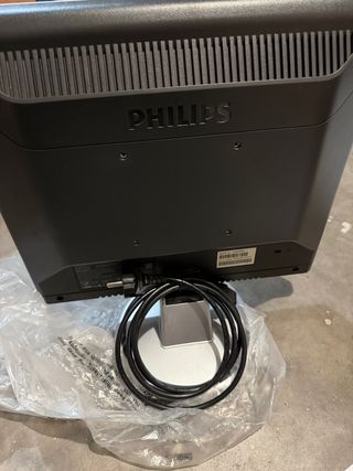Philips 170S Monitor Plata/Negro
