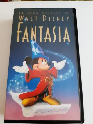 VHS Fantasía Walt Disney (Español)