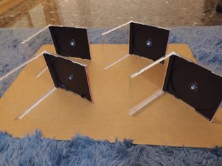 Grupo de cajas para almacenaje de CD's / DVD's