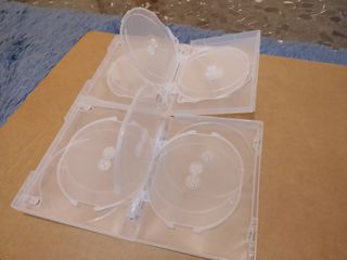 Grupo de cajas para almacenaje de CD's / DVD's