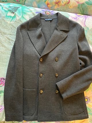 Chaqueta Massimo Dutti Gris Talla L