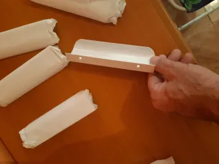 Tiradores de cocina blancos