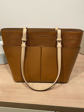 Bolso Michael Kors Marrón y Beige