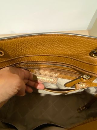 Bolso Michael Kors Marrón y Beige