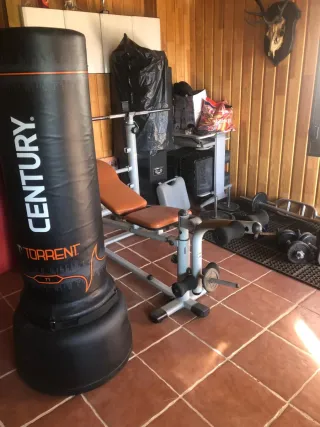 Equipo de gimnasio completo