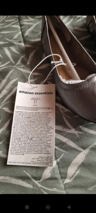 Bailarinas Plata Talla 36