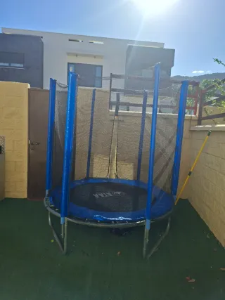 Cama elástica redonda