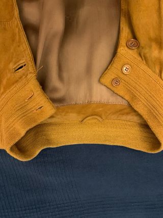 Giubbotto in camoscio vintage