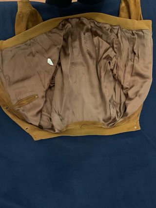 Giubbotto in camoscio vintage