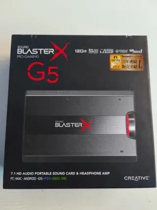 Creative Sound BlasterX G5 Amplificador Gaming
