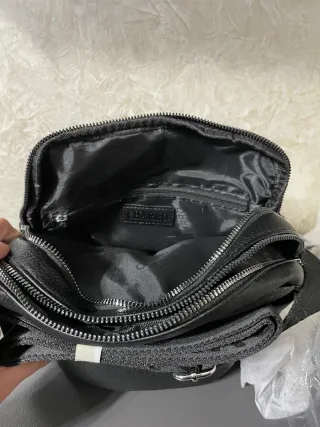 Borsello uomo Charro nero nuovo