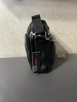 Borsello uomo Charro nero nuovo