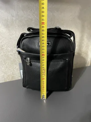 Borsello uomo Charro nero nuovo