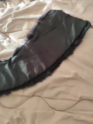 Collo di pelliccia marrone