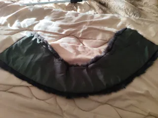 Collo di pelliccia marrone