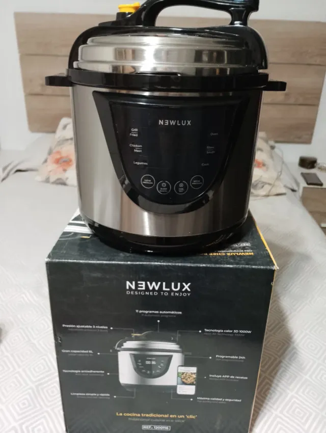 Olla a presión eléctrica NEWLUX 6L